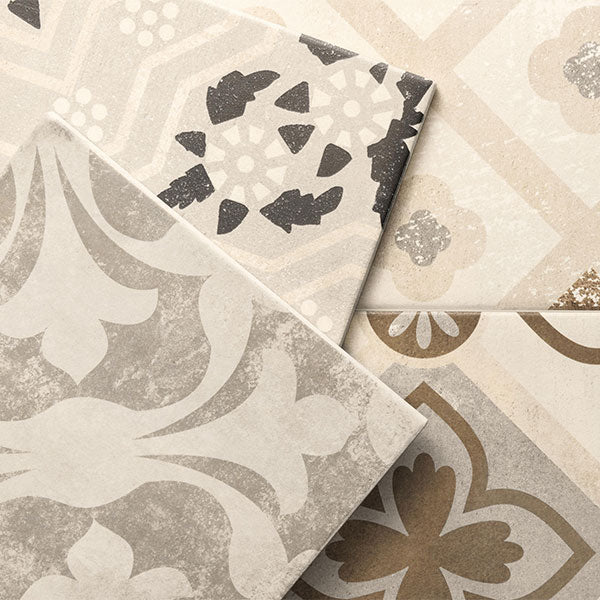 Casalgrande Cementina Multicolor Beige Tiles