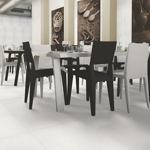 Casalgrande Cemento Rasato Bianco Tile