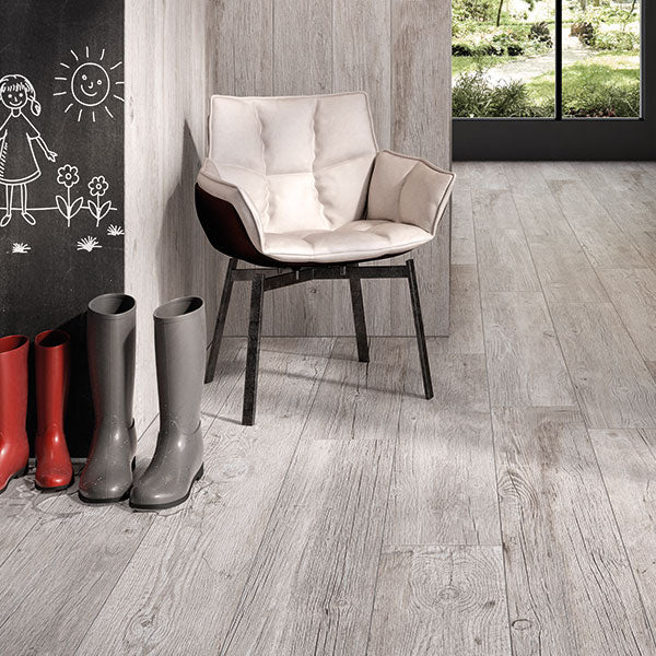 Casalgrande Country Wood Bianco Rectified Tiles