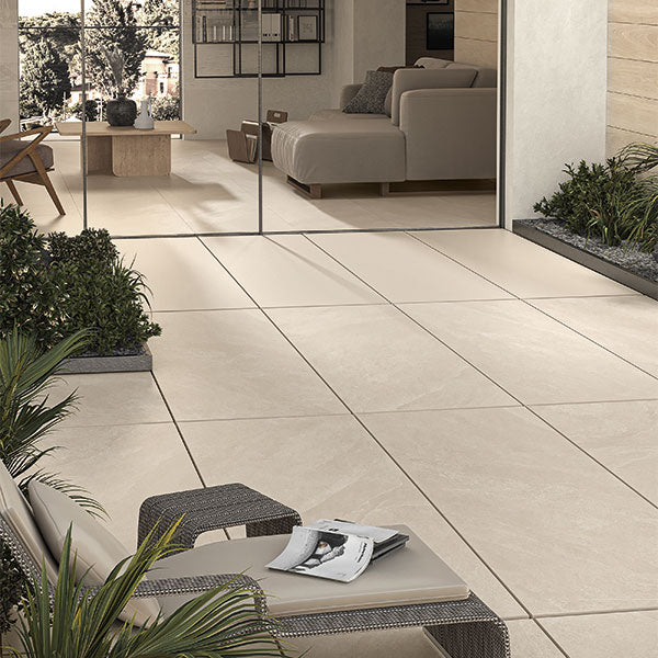 Casalgrande Era Crema Rectified Outdoor Tiles