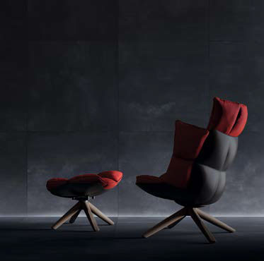 Casalgrande Steeltech Antracite setting