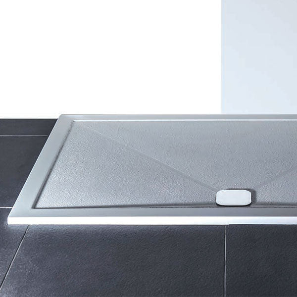Splash Anti-slip Ultraslim Rectangular Tray & Waste 1700 x 900mm