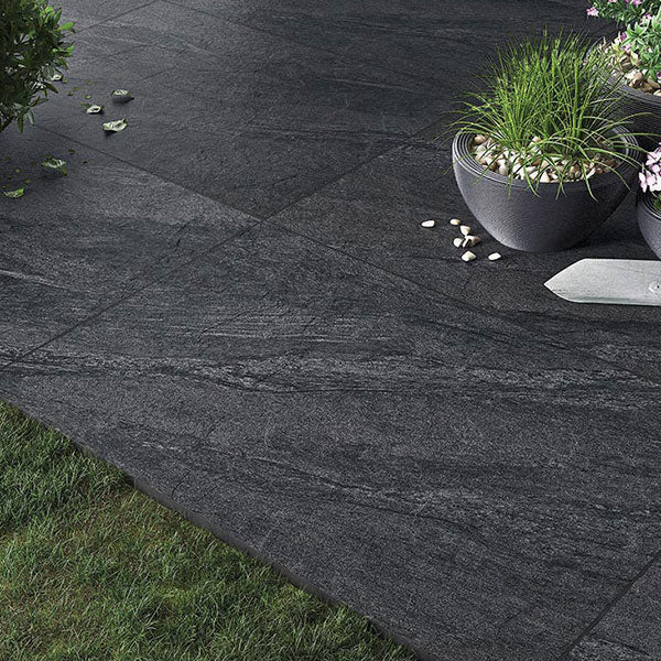 County Anthracite Rectified Outdoor Tiles 60 x 90cm