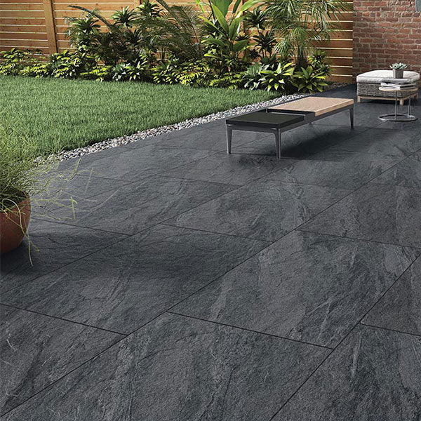 County Anthracite Rectified Outdoor Tiles 60 x 90cm