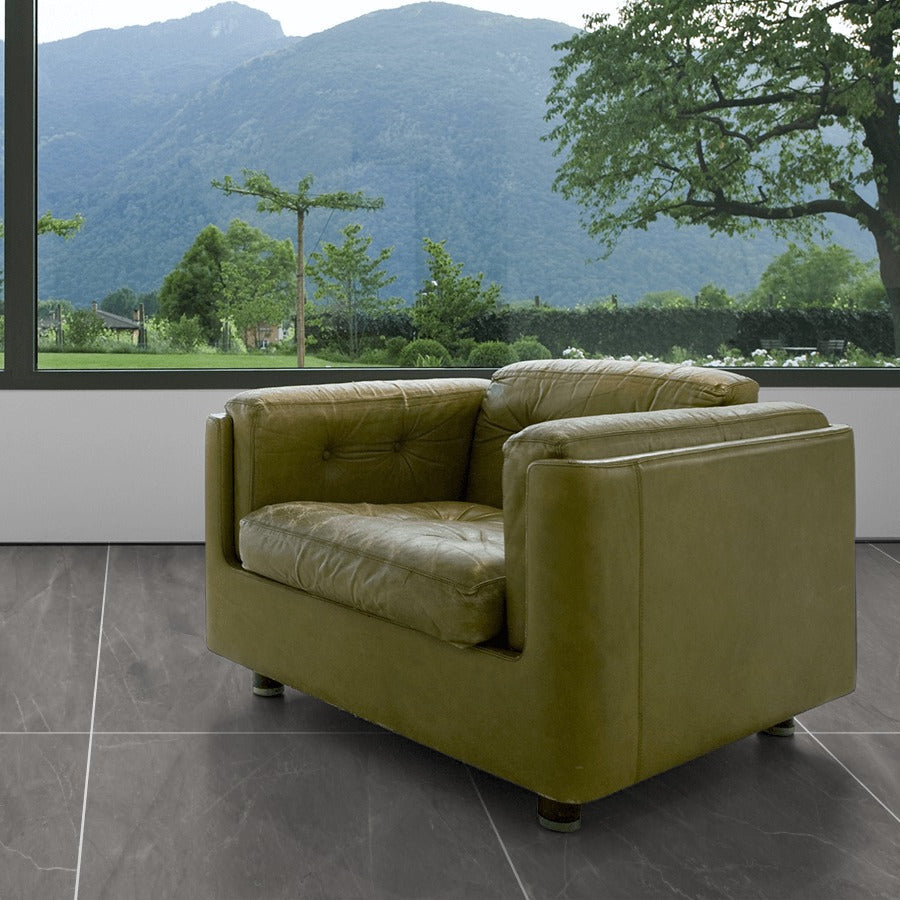 Canyon Elegant Anthracite Satin Tile 60 x 120cm