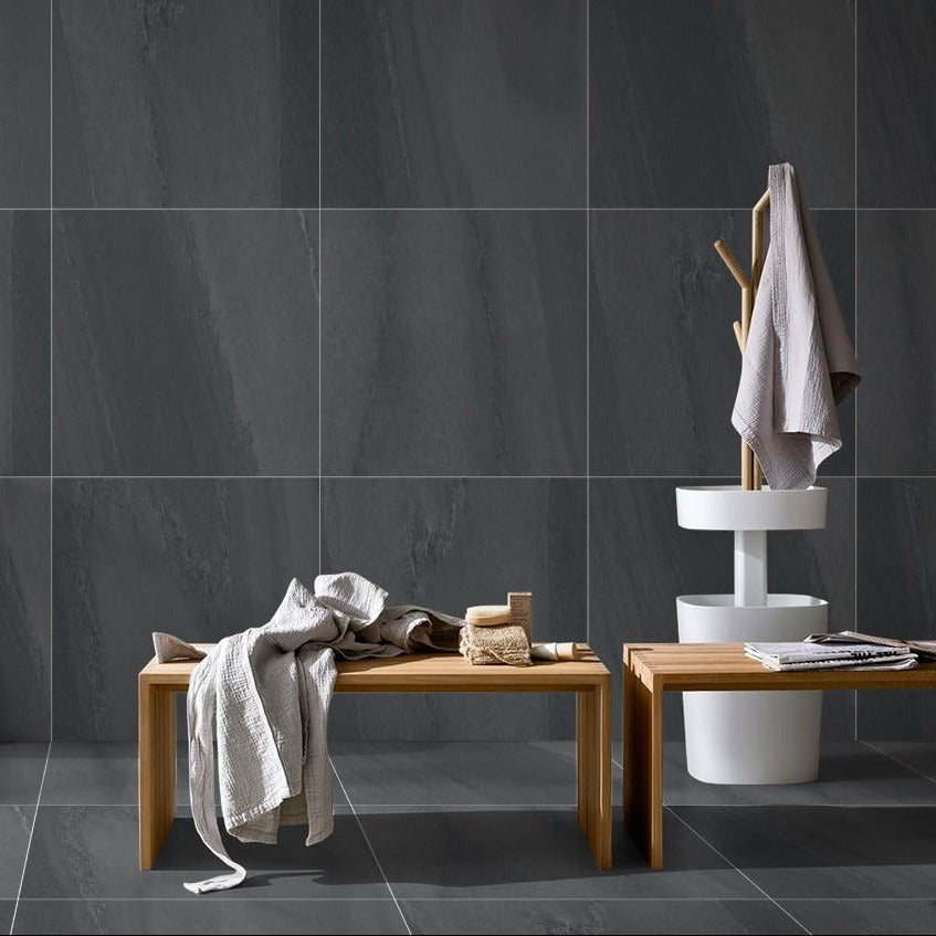 Canyon Urbano Anthracite Satin Tiles