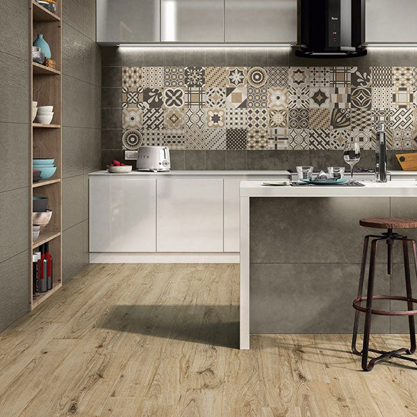 Deco Cementine Mix Light Beige Tiles