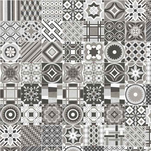 Deco Cementine Mix Tiles 20 x 20cm