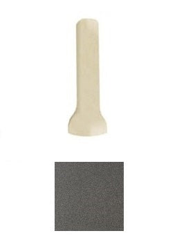 Dorset Woolliscroft Coving External Angle Dark Grey Tile 109 x 30mm