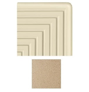 Dorset Woolliscroft Step Tread Angle Quartz Tile 100 x 100mm