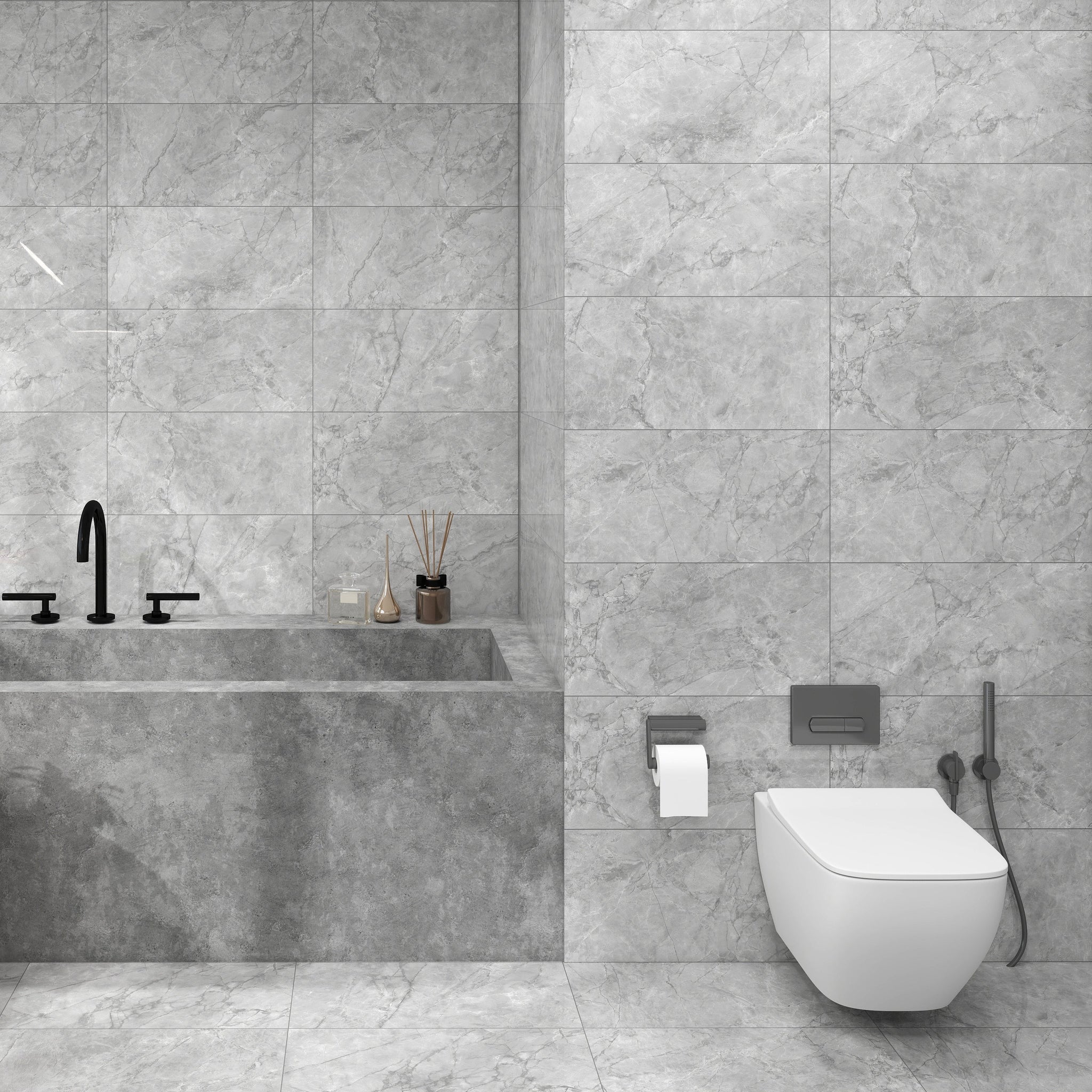 Allegro Dark Grey Tiles