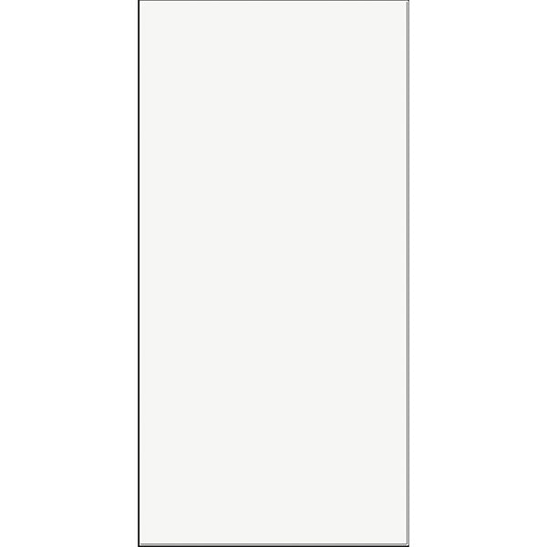 Flat White Gloss Ceramic Wall Tile 30 x 60cm