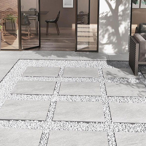 Hammer Stone Grey Rectified Outdoor Tiles 60 x 90cm