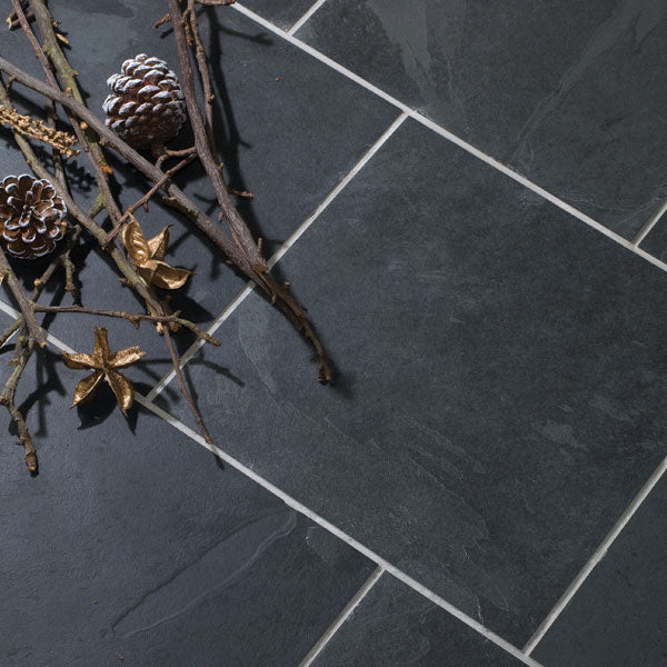 IS Brazilian Black Riven Slate