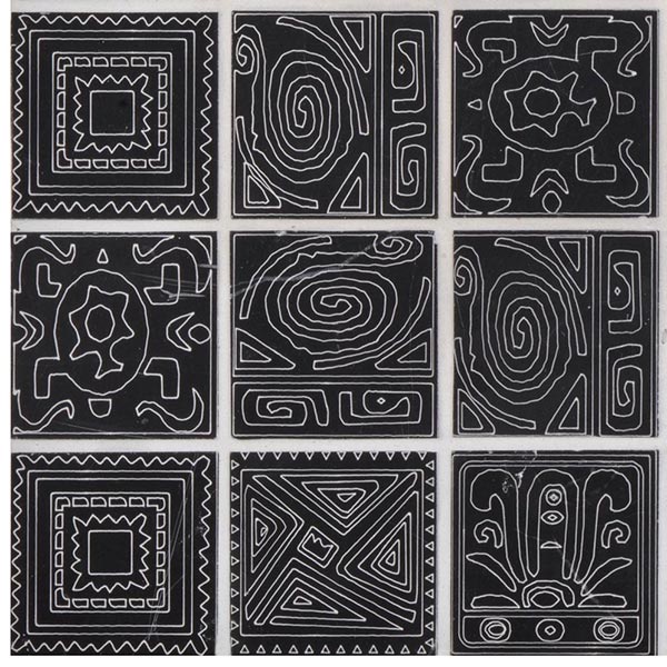 Kinetic Aztec Stone Mosaic (detail)