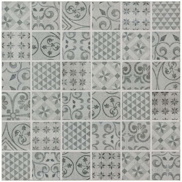 Kinetic Medine Patterned Mosaic 30 x 30cm