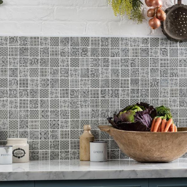 Kinetic Medine Patterned Mosaics