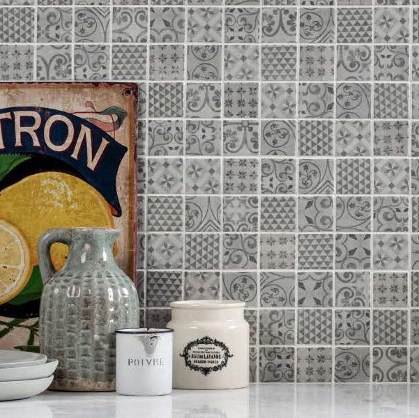 Kinetic Medine Patterned Mosaics