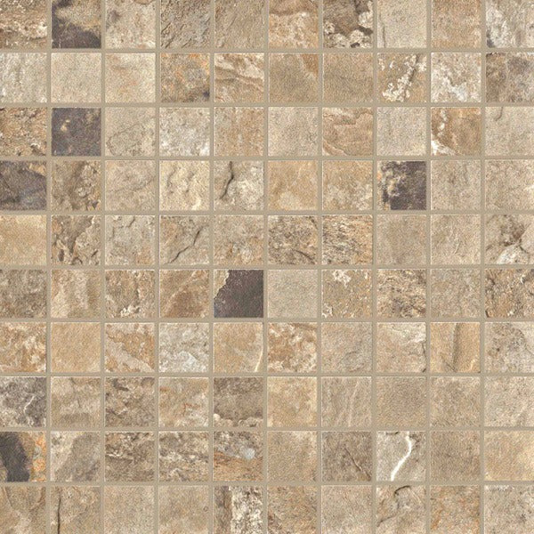 Unicom Starker Natural Slate Autumn Mosaico 30.5 x 30.5cm