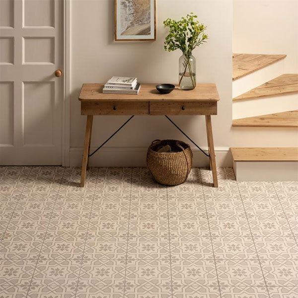 Odyssey Cotehele Grey on Chalk Tiles