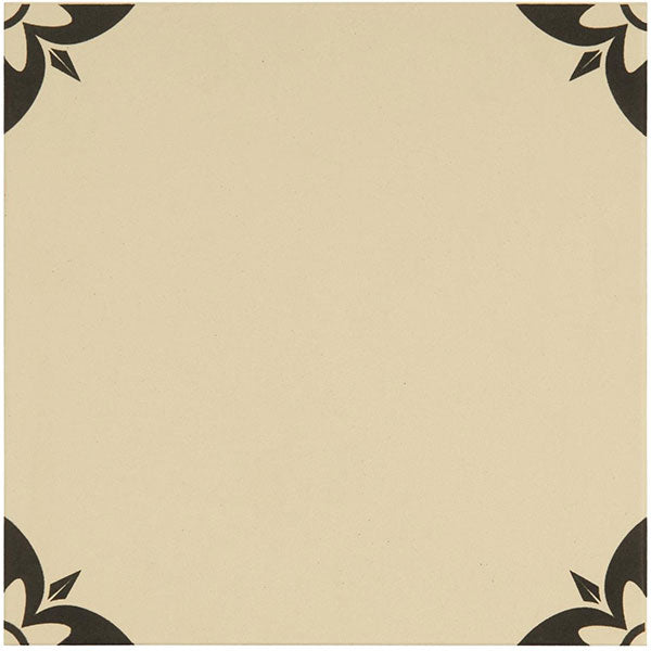 Odyssey Empire Black on White Tile