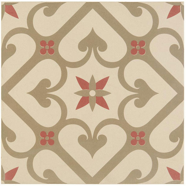 Odyssey Epoque Rose on White Tile