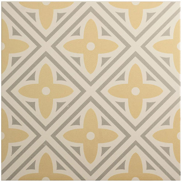 Odyssey Leigh Yellow on Chalk Tile