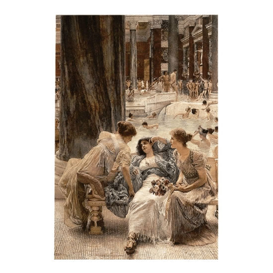 Original Style Alma-Tadema: The Baths of Caracalla