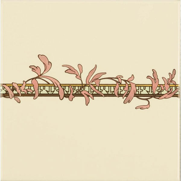 Original Style Alphonse Mucha Spring Border Tile
