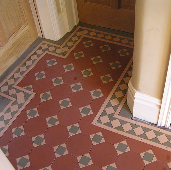 Original Style Arundel 3 Colour Pattern (Red/Green/Buff)