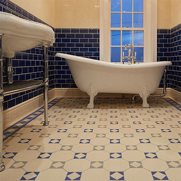 Original Style Arundel 3 Colour Pattern (Blue/White/Grey)