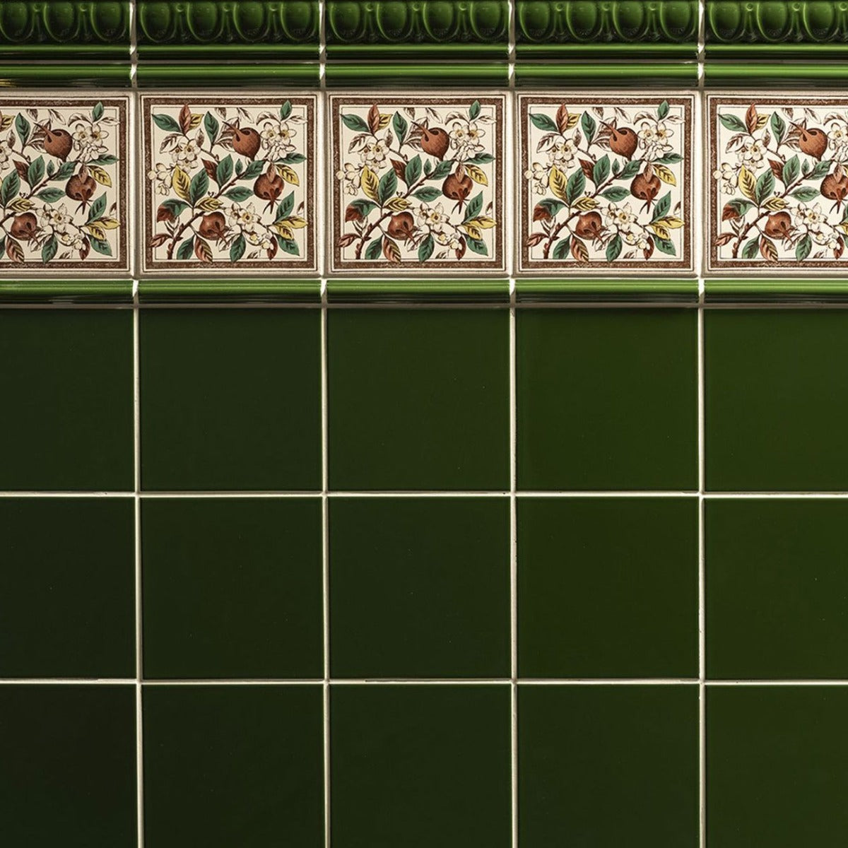 Original Style Astragal Edwardian Green Borders