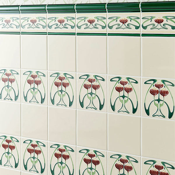 Original Style Belle Epoque Decor Tile