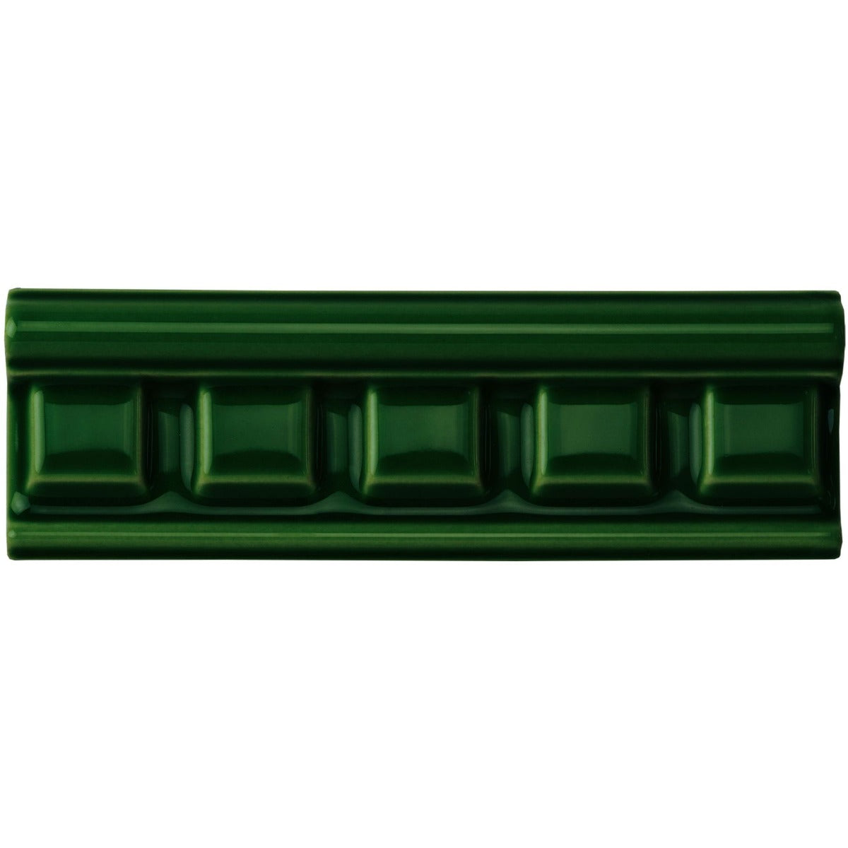 Original Style Dentil Edwardian Green Border