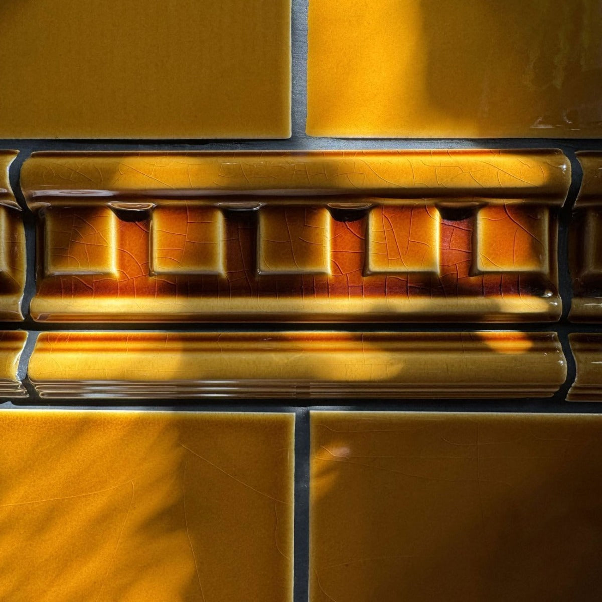 Original Style Dentil Ochre Borders