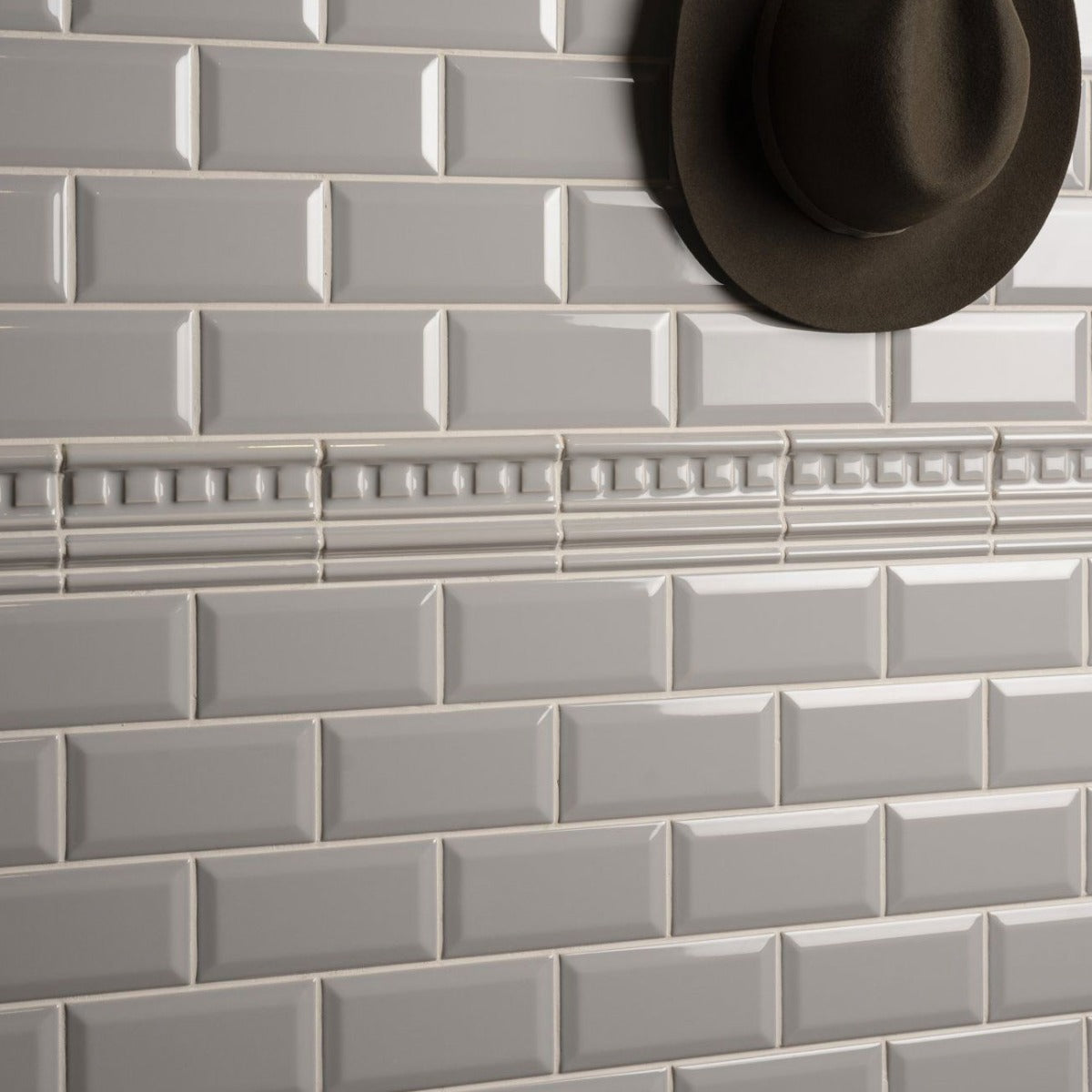 Original Style Dentil Westminster Grey Borders