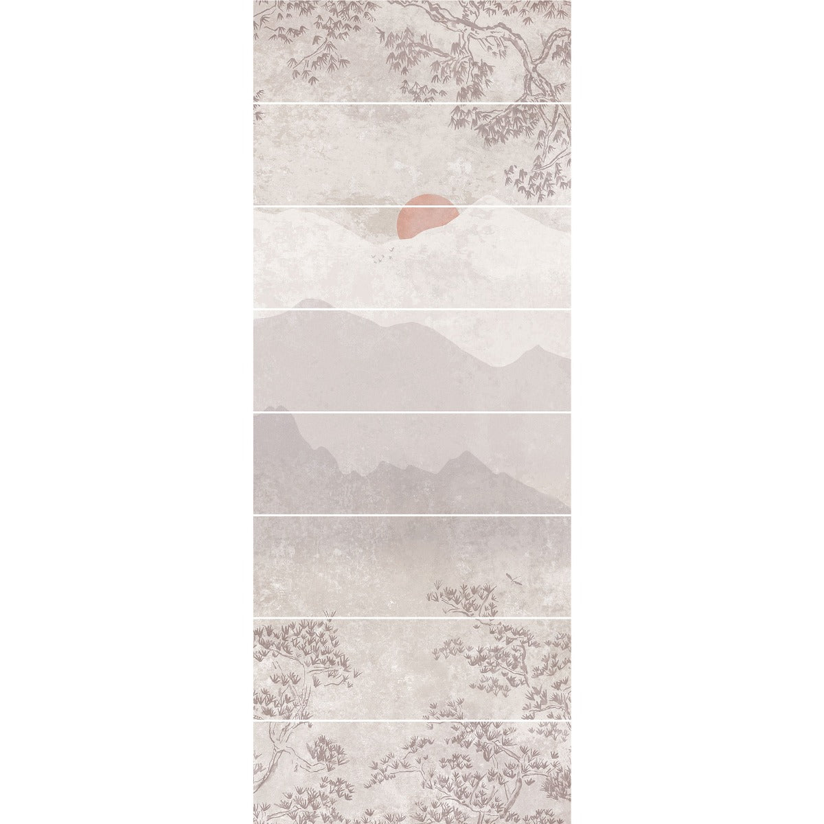 Original Style Eastern Mist Mural (Panel A)