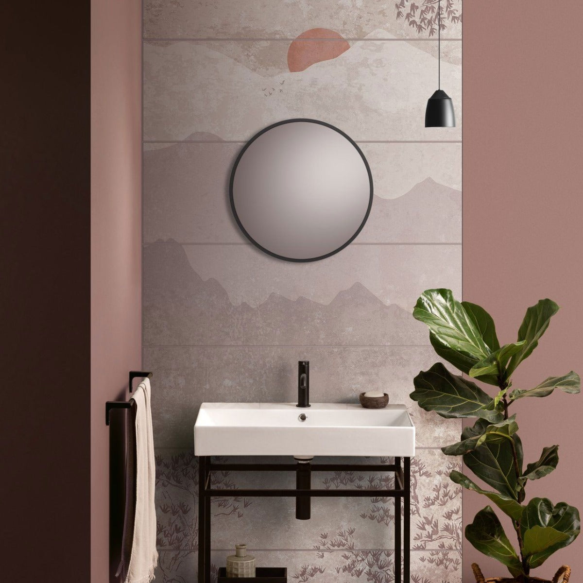 Original Style Eastern Mist Mural (Panel A)