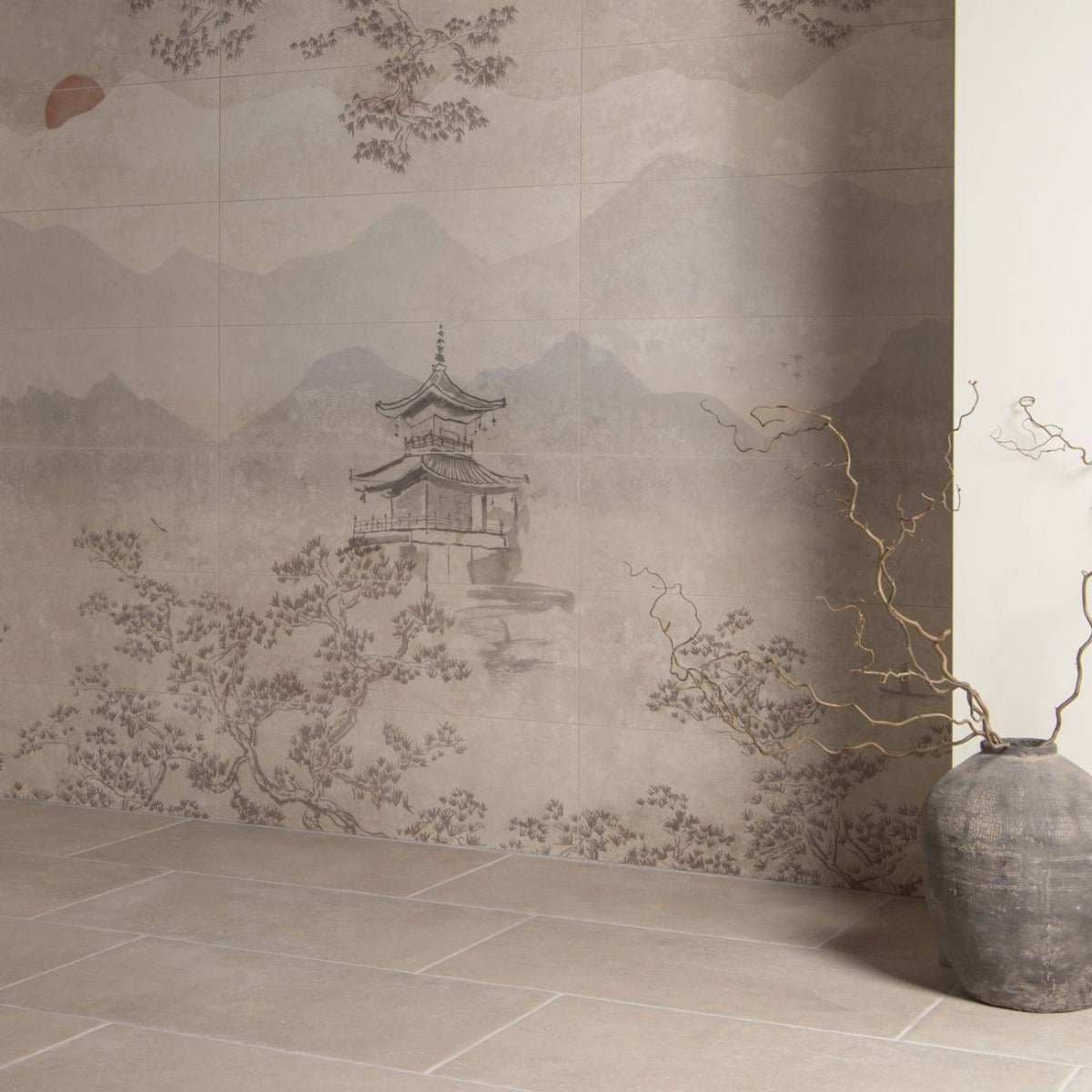 Original Style Eastern Mist Mural