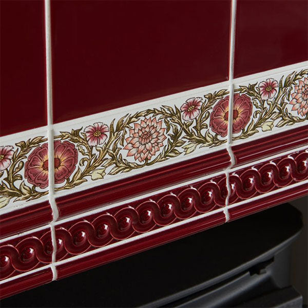 Original Style Field Tile Burgundy