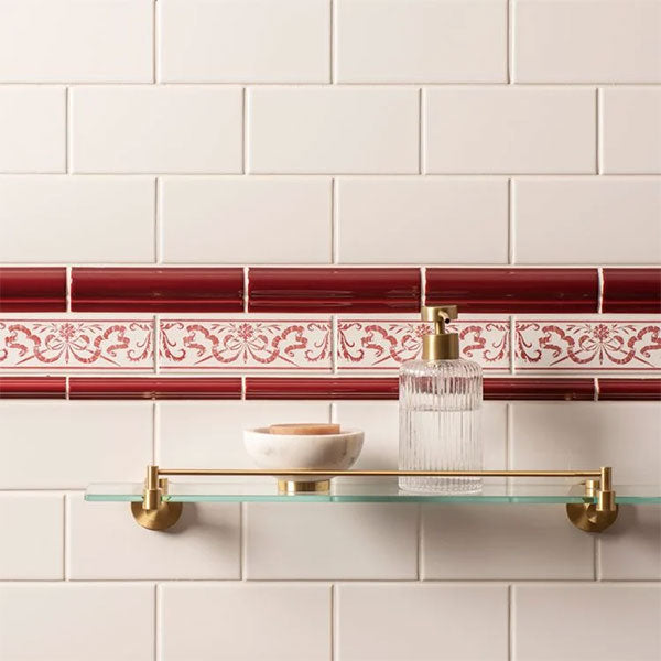 Original Style Half Field Tile Brilliant White