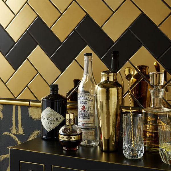 Original Style Half Field Tile Jet Black