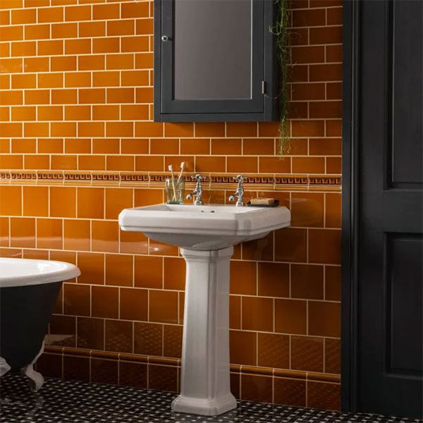 Original Style Half Field Tile Ochre