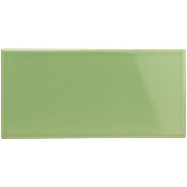 Original Style Half Field Tile Palm Green