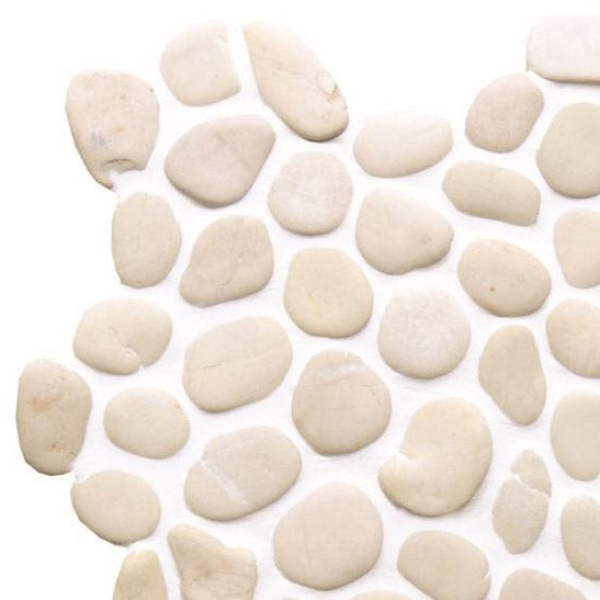 Original Style Ivory Samoa Pebble Mosaic (detail)