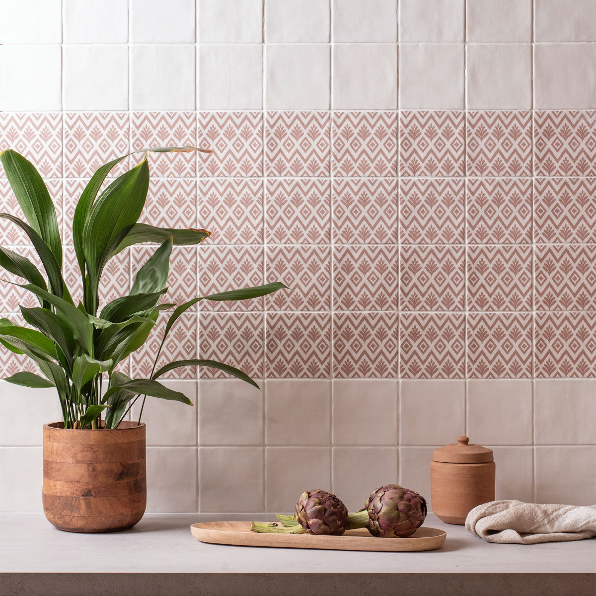 Original Style Jacquard Clay Tiles