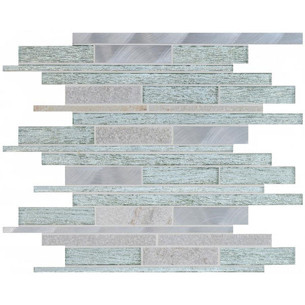Original Style Khalifa Linear Mixed Material Mosaic 31 x 29.8cm