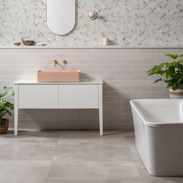 Original Style Large Brick Tile Chancel Grey