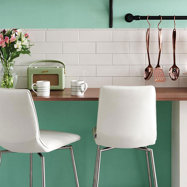 Original Style Large Brick Tile Vintage White setting