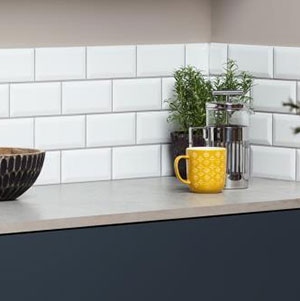 Original Style Brilliant White Metro Tiles